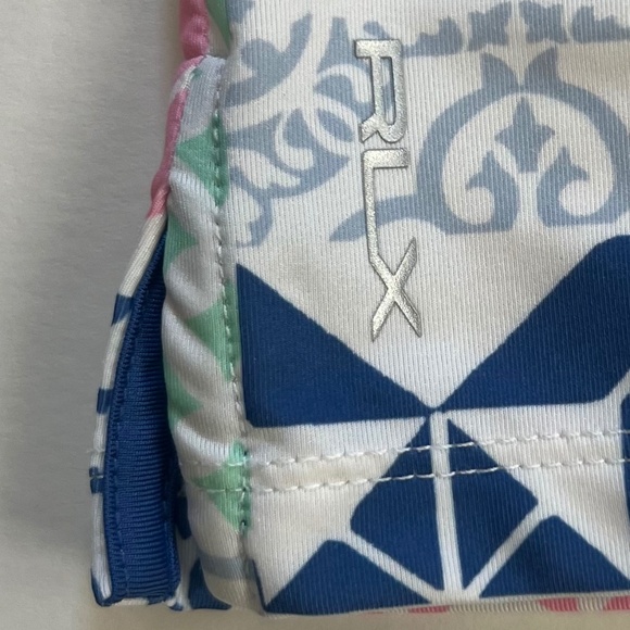 Ralph Lauren RLX Tailored Fit Golf Polo - Box Prints, XS - Picture 3 of 5